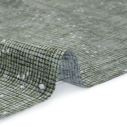 Printed Quilting Cotton by Ghazal Razavi for FIGO Studio - Sage Checks and Stars - Stash Collection