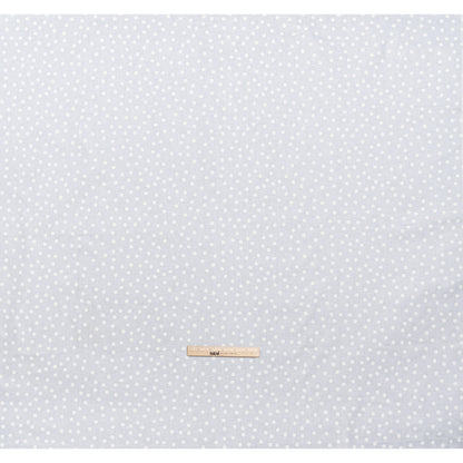 Printed Quilting Cotton by Ghazal Razavi for FIGO Studio - White on White Snow Ball - Dovetail Collection
