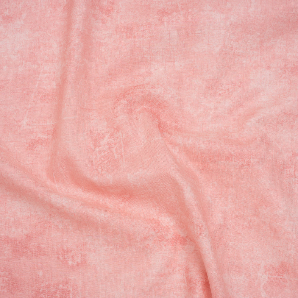 Printed Quilting Cotton by Northcott - Powder Pink Painterly Texture - Canvas Collection - Drape