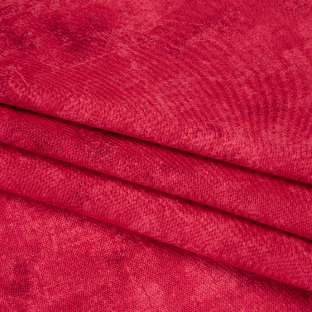 Printed Quilting Cotton by Northcott - Lipstick Painterly Texture - Canvas Collection Detail