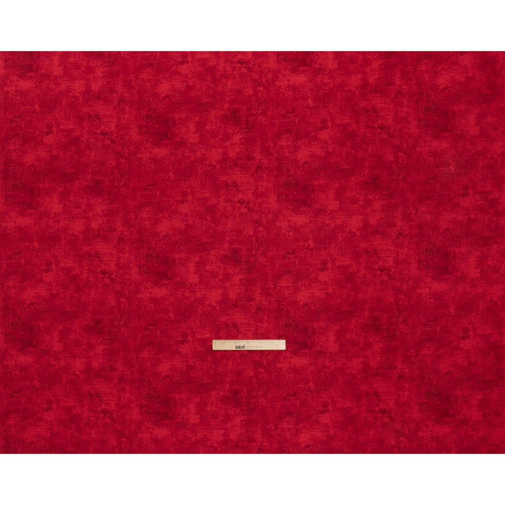 Printed Quilting Cotton by Northcott - Cherry Painterly Texture - Canvas Collection - Full - Image 6 of 7