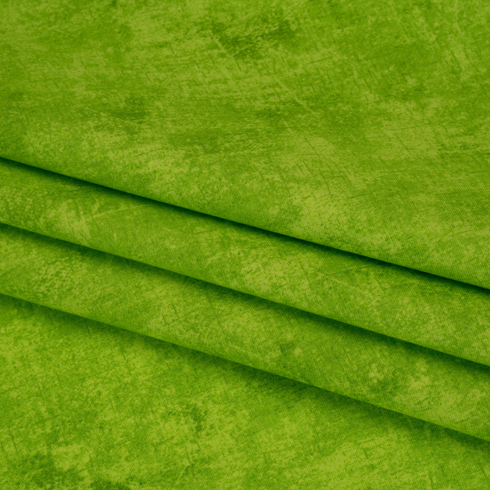 Printed Quilting Cotton by Northcott - Lime Twist Painterly Texture - Canvas Collection Detail