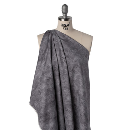Printed Quilting Cotton by Northcott - Gray Beard Painterly Texture - Canvas Collection