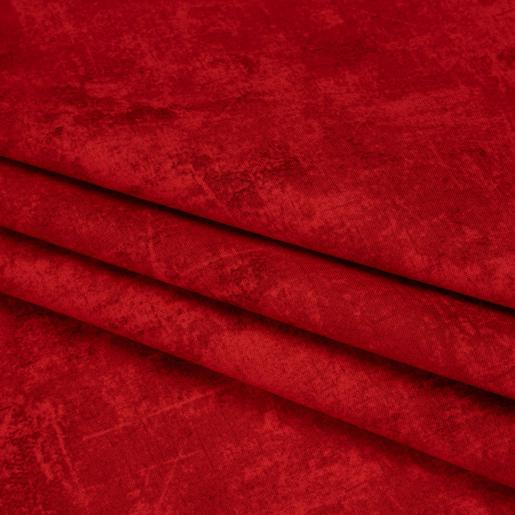 Printed Quilting Cotton by Northcott - Cardinal Painterly Texture - Canvas Collection - Detail