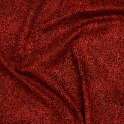 Printed Quilting Cotton by Northcott - Red Barn Painterly Texture - Canvas Collection Drape