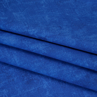 Printed Quilting Cotton by Northcott - Sapphire Painterly Texture - Canvas Collection