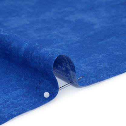 Printed Quilting Cotton by Northcott - Sapphire Painterly Texture - Canvas Collection