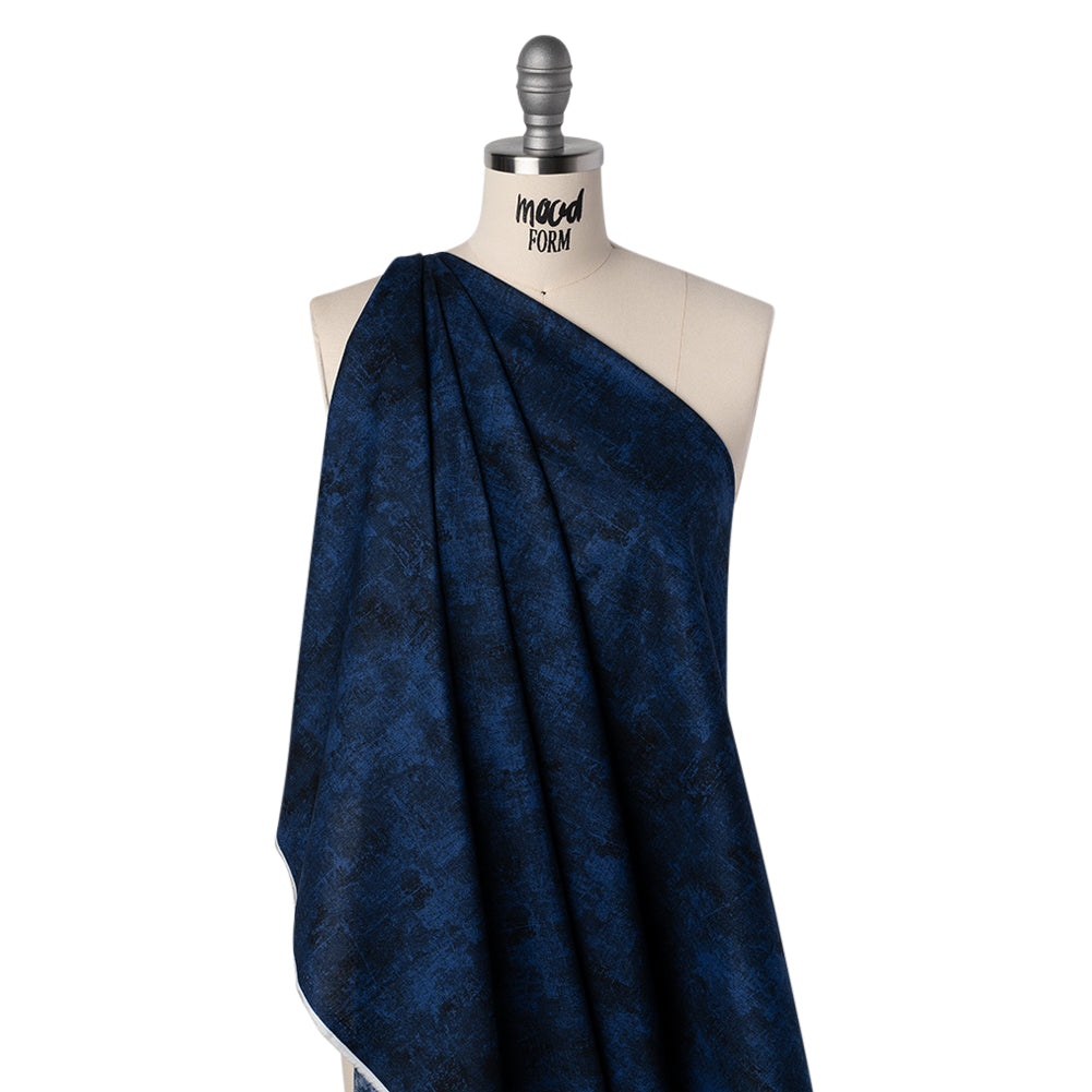 Printed Quilting Cotton by Northcott - Ink Painterly Texture - Canvas Collection - Folded