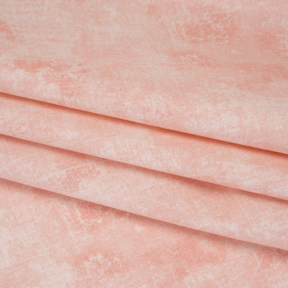 Printed Quilting Cotton by Northcott - Blush Painterly Texture - Canvas Collection - Detail