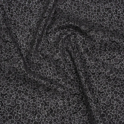 Metallic Printed Quilting Cotton by Northcott - City Fog Polka Dot Confetti - Shimmer Collection