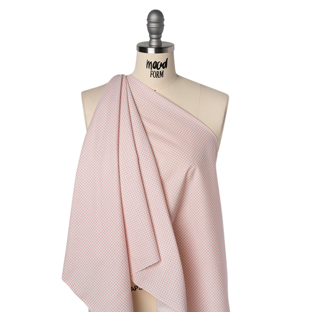 Printed Quilting Cotton by Ghazal Razavi for FIGO Studio - Candy Checks - Nest Collection - Drape