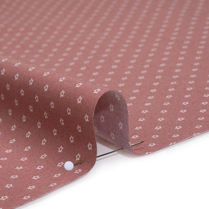Printed Quilting Cotton by Ghazal Razavi for FIGO Studio - Rhubarb Stars - Nest Collection