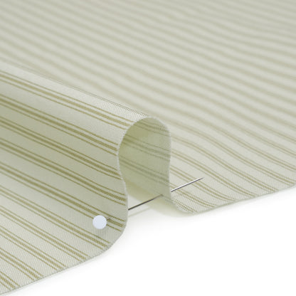 Printed Quilting Cotton by Ghazal Razavi for FIGO Studio - Pistachio Stripes - Nest Collection