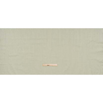 Printed Quilting Cotton by Ghazal Razavi for FIGO Studio - Pistachio Stripes - Nest Collection