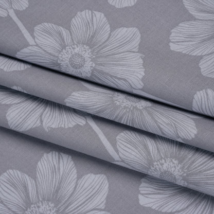 Printed Quilting Cotton by Anna Maria Textiles for Northcott - Overcast Anemone Floral - Indelible Soft Collection