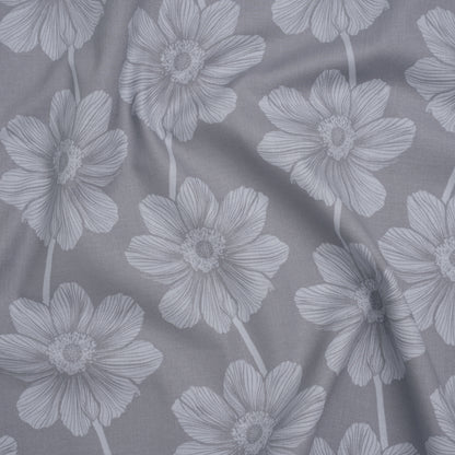 Printed Quilting Cotton by Anna Maria Textiles for Northcott - Overcast Anemone Floral - Indelible Soft Collection