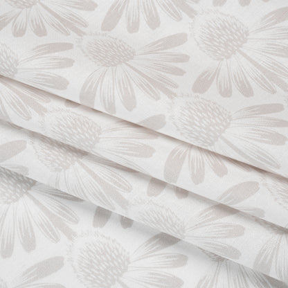 Printed Quilting Cotton by Anna Maria Textiles for Northcott - Oat Coneflower Floral - Indelible Soft Collection