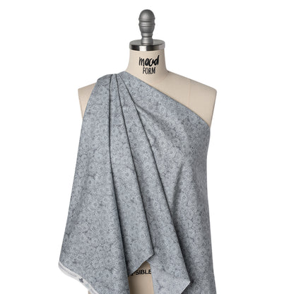 Printed Quilting Cotton by Anna Maria Textiles for Northcott - Stone Mums Floral - Indelible Soft Collection