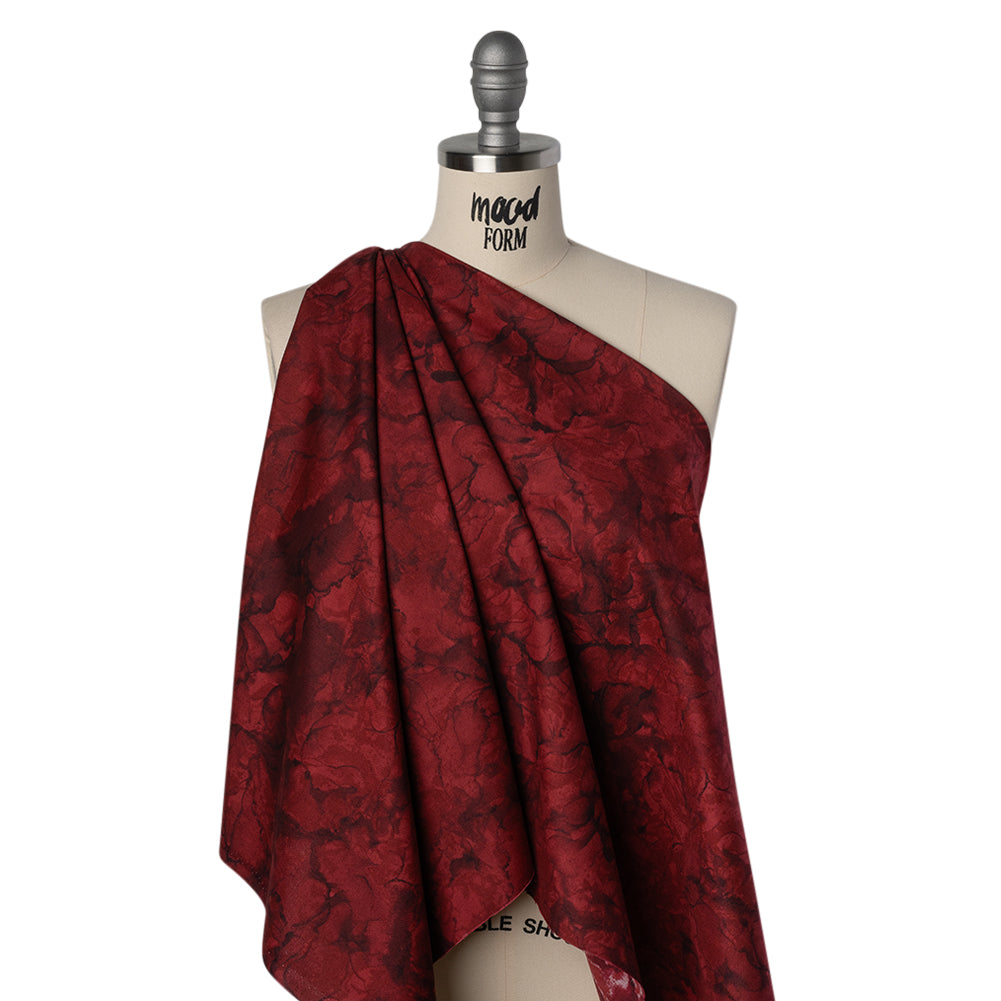 Printed Quilting Cotton by Northcott - Sangria Abstract - Mirage Collection - Drape