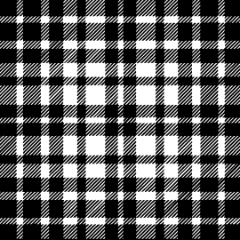 a black and white plaid pattern