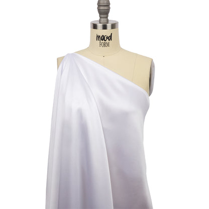 Silk Charmeuse 44" - Bright White - Premium Collection