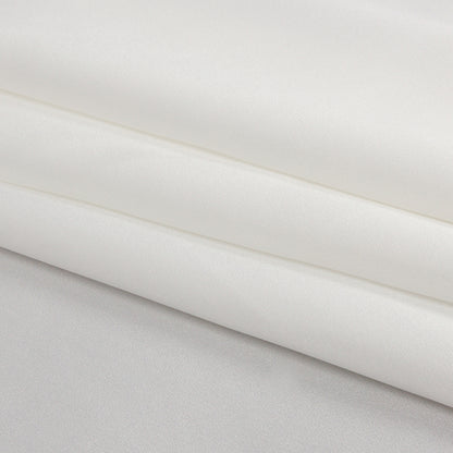 Silk Charmeuse 44" - Whisper White - Premium Collection
