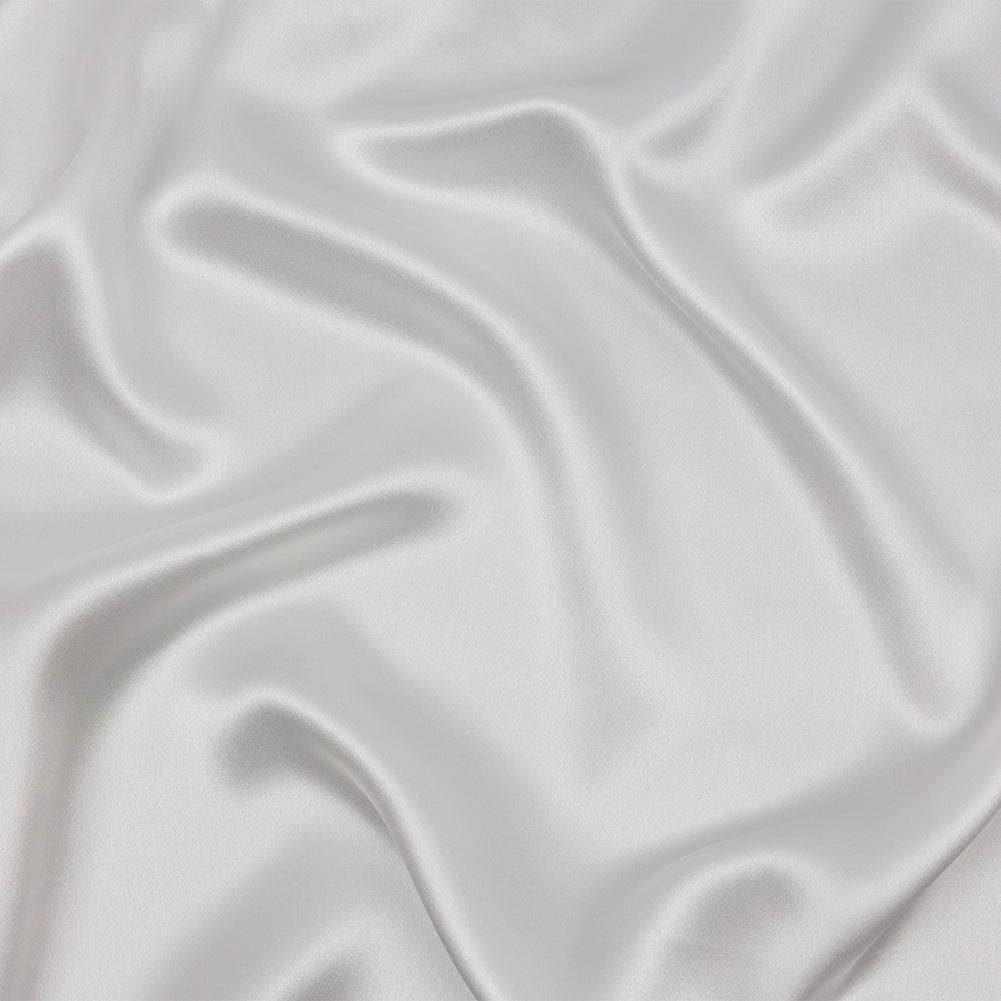 Silk Charmeuse 44" - Whisper White - Premium Collection