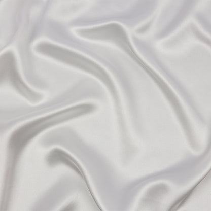 Silk Charmeuse 44" - Whisper White - Premium Collection