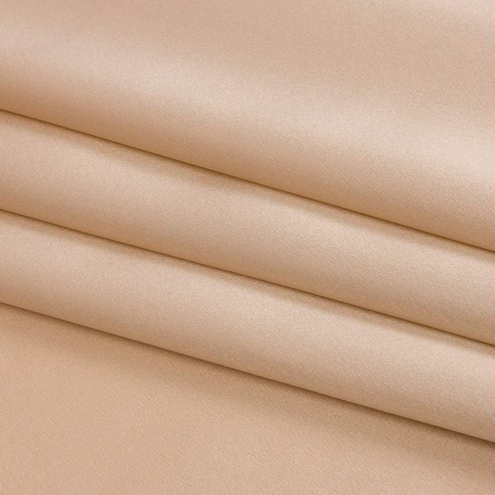 Silk Charmeuse 44" - Winter Wheat - Premium Collection - Folded