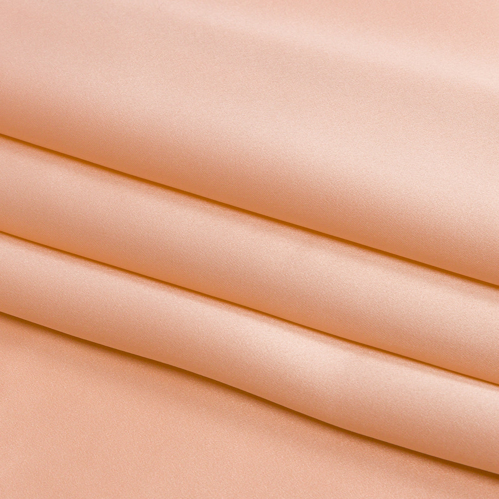 Silk Charmeuse 44" - Pale Blush - Premium Collection - Folded