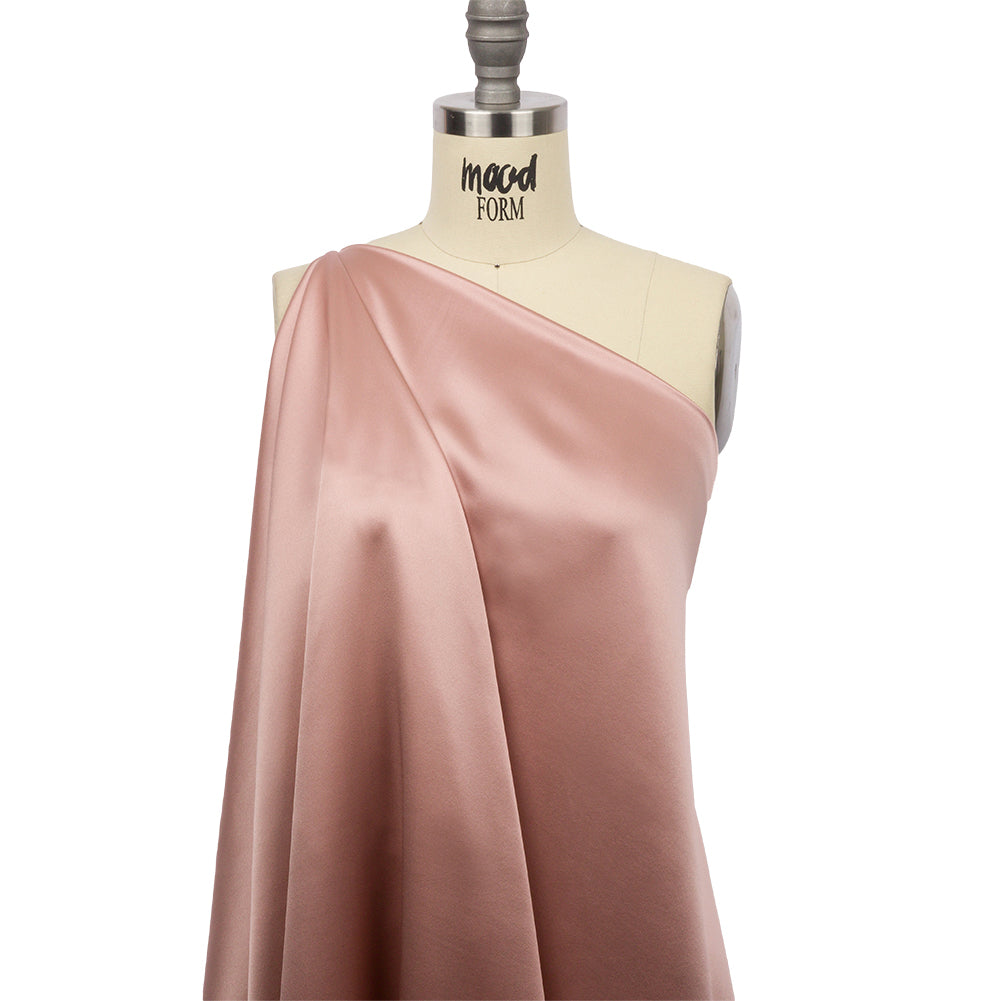 Silk Charmeuse 44" - Blush - Premium Collection - Drape