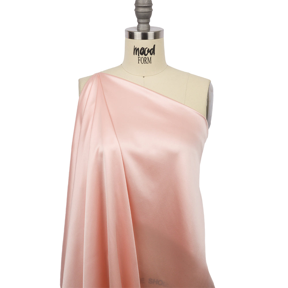 Silk Charmeuse 44" - Veiled Rose - Premium Collection - Drape