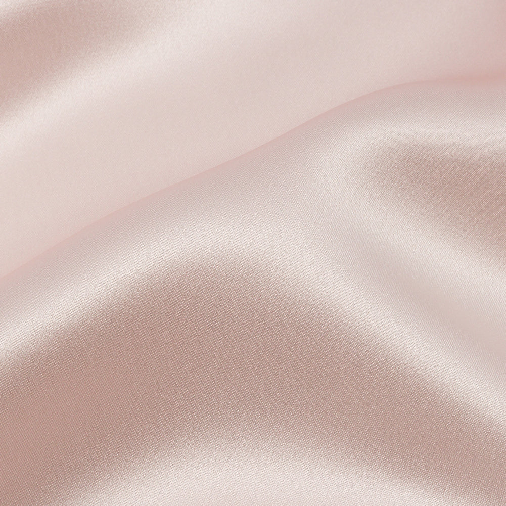 Silk Charmeuse 44" - Cradle Pink - Premium Collection - Detail