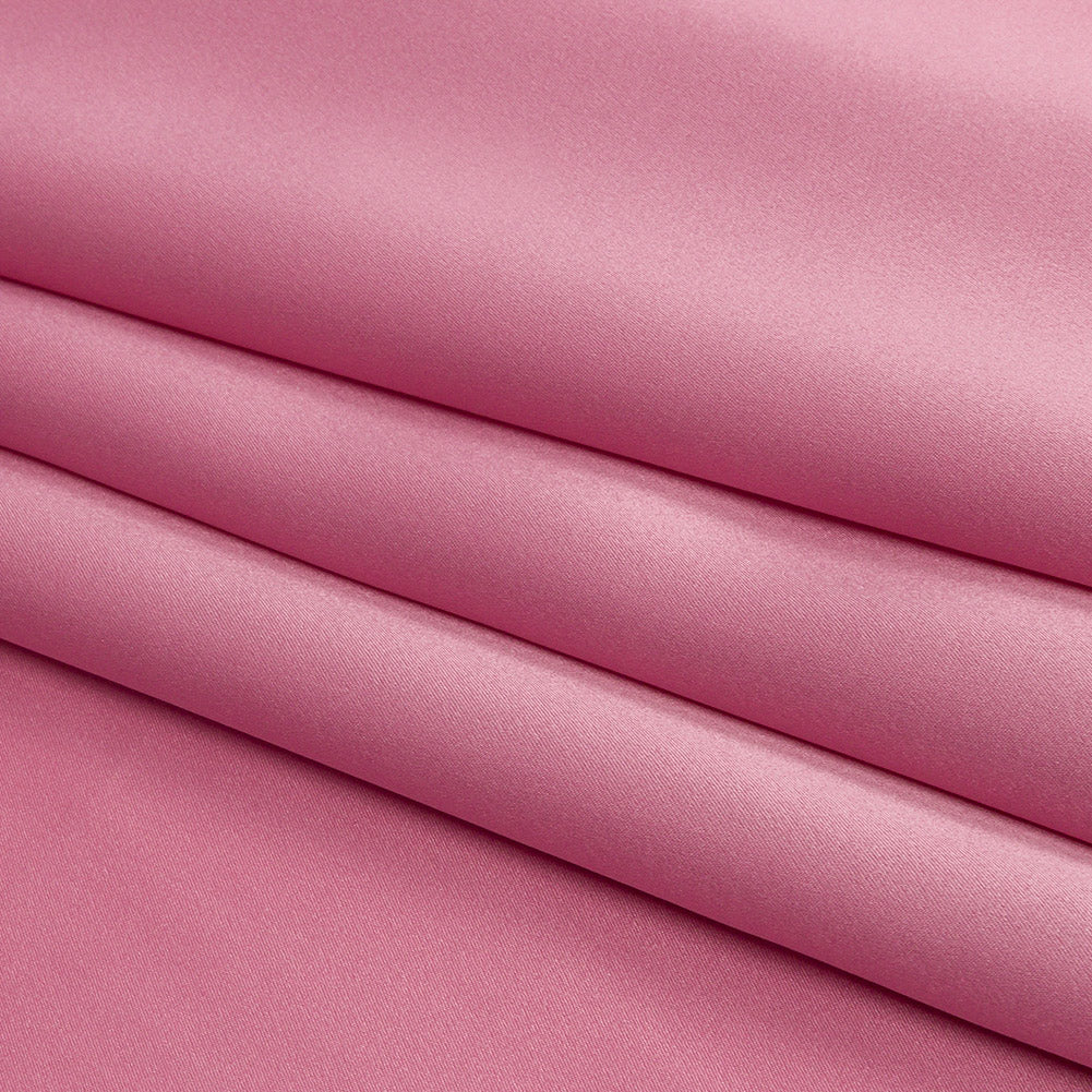 Silk Charmeuse 44" - Polignac Pink - Premium Collection - Folded