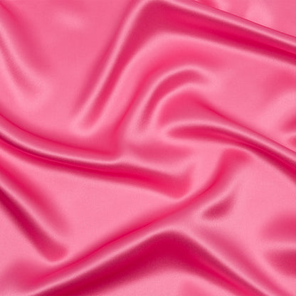 Silk Charmeuse 44" - Carmine Rose - Premium Collection