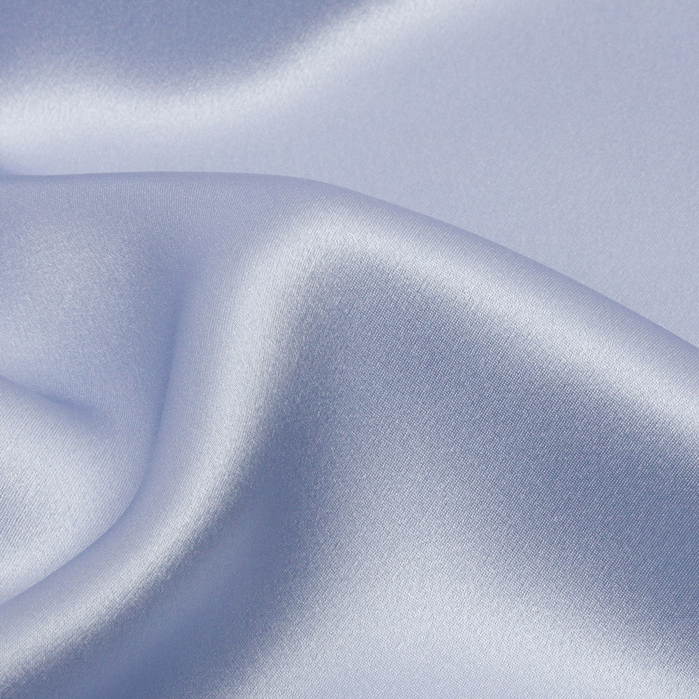 Silk Charmeuse 44" - Icelandic Blue - Premium Collection - Detail