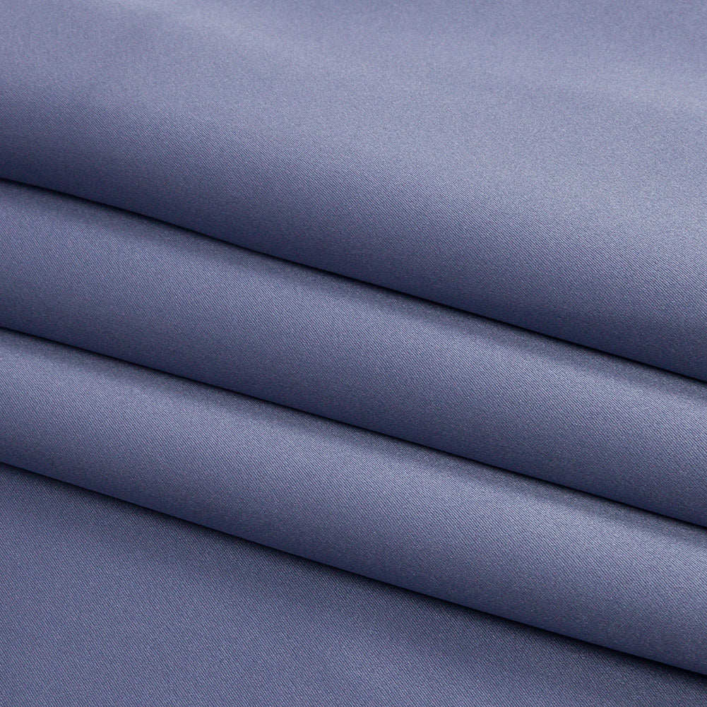 Silk Charmeuse 44" - Infinity Blue - Premium Collection - Folded