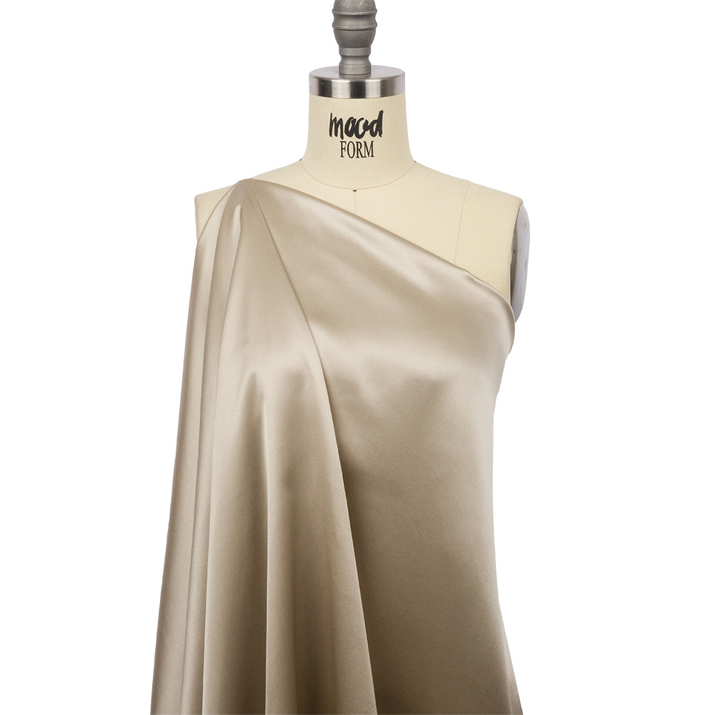 Silk Charmeuse 44" - Feather Gray - Premium Collection - Drape
