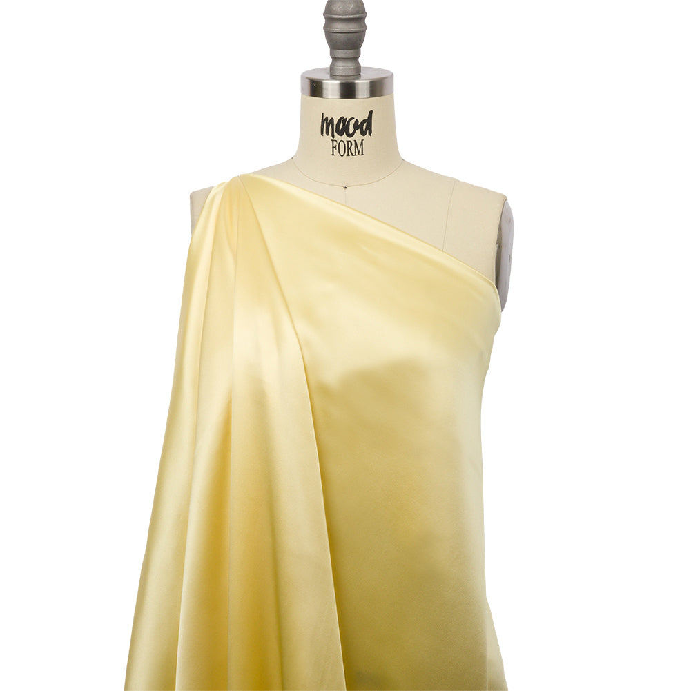 Silk Charmeuse 44" - French Vanilla - Premium Collection - Drape
