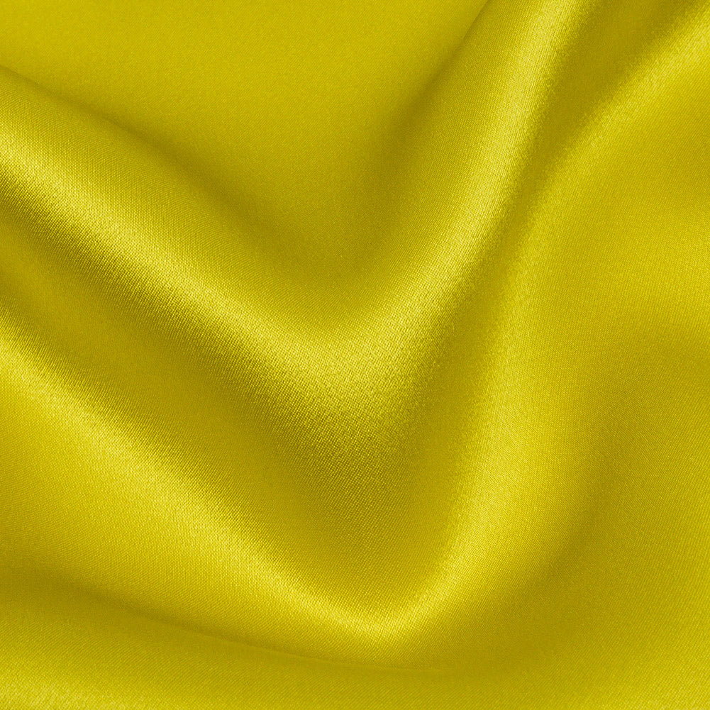 Silk Charmeuse 44" - Warm Olive - Premium Collection - Detail