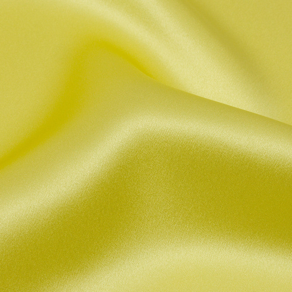 Silk Charmeuse 44" - Sunny Lime - Premium Collection - Detail