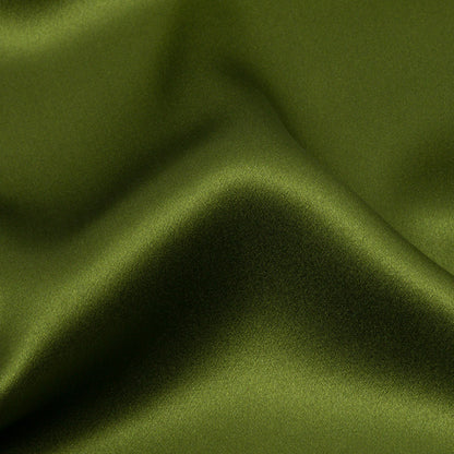 Silk Charmeuse 44" - Pesto Green - Premium Collection