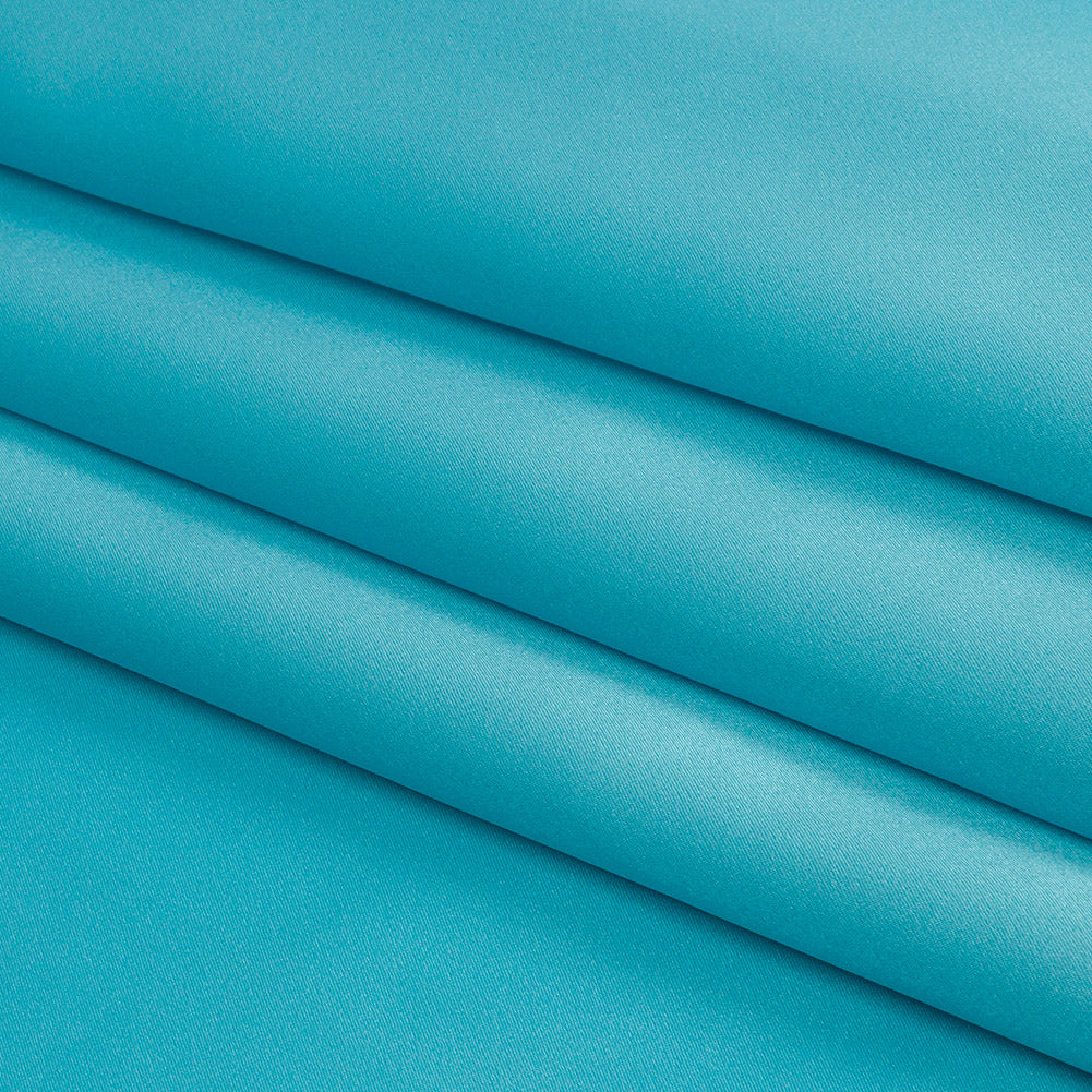 Silk Charmeuse 44" - Angel Blue - Premium Collection - Folded