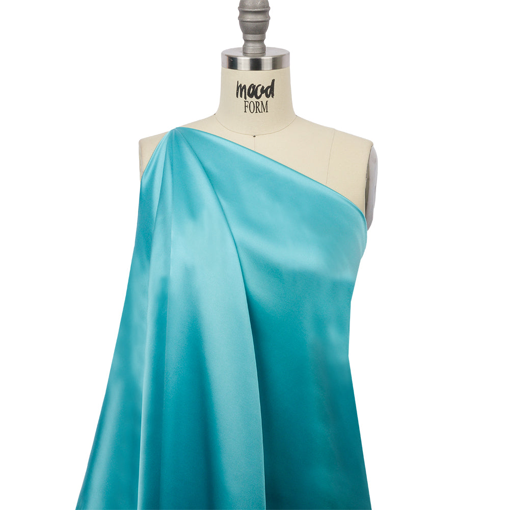 Silk Charmeuse 44" - Angel Blue - Premium Collection - Drape