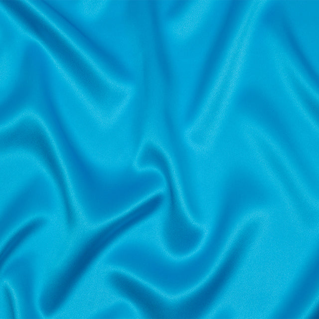 Silk Charmeuse 44" - Horizon Blue - Premium Collection