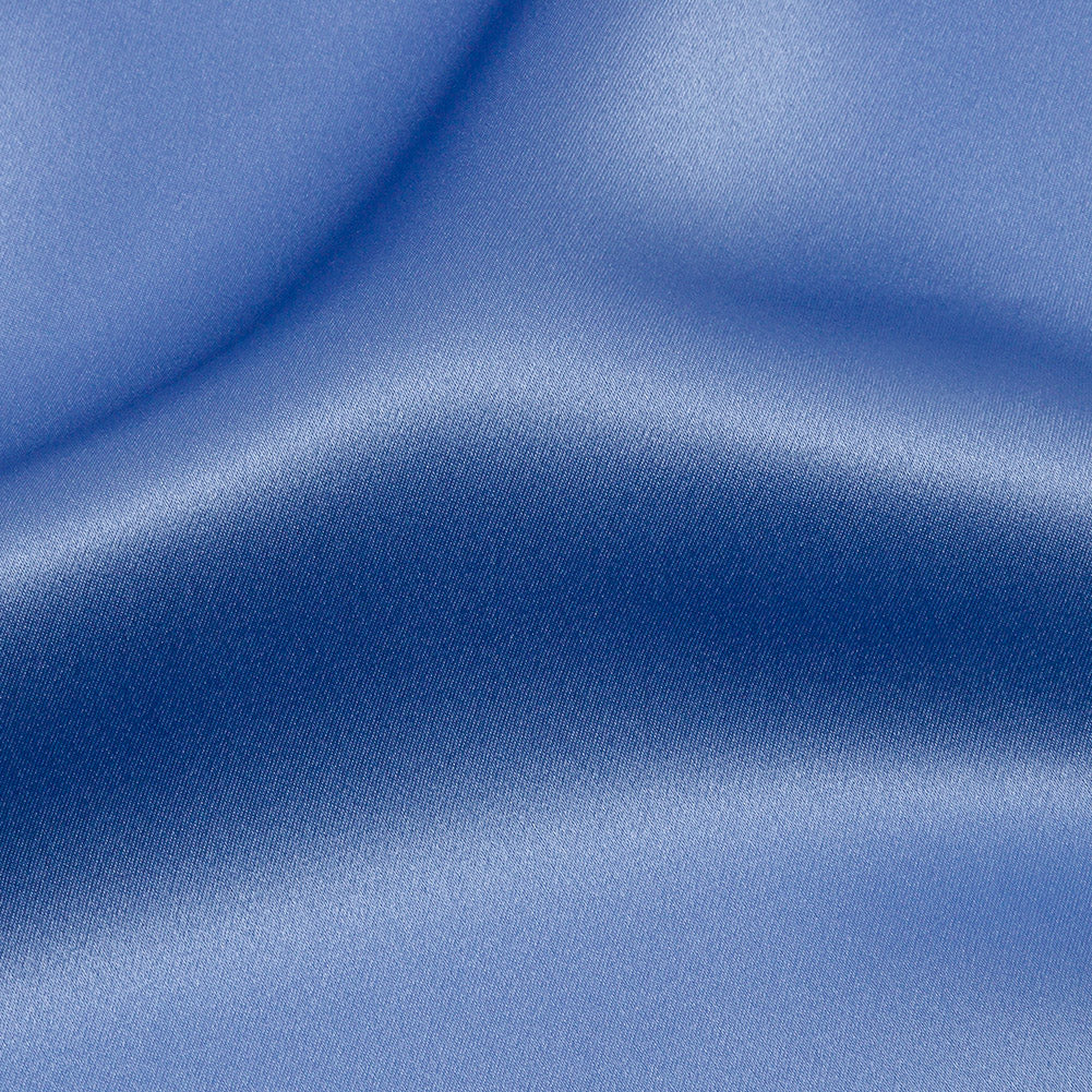 Silk Charmeuse 44" - Regatta Blue - Premium Collection - Detail