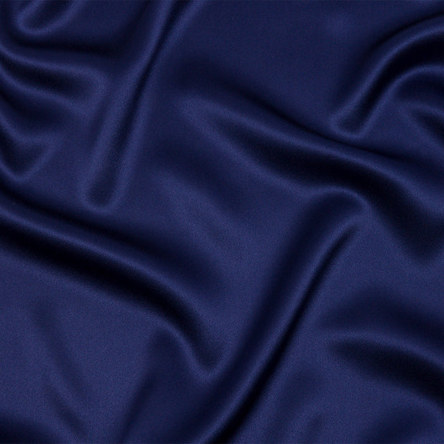 Silk Charmeuse 44" - Estate Blue - Premium Collection