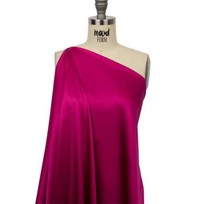 Silk Charmeuse 44" - Beetroot - Premium Collection