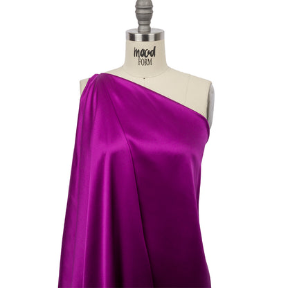 Silk Charmeuse 44" - Sparkling Purple - Premium Collection
