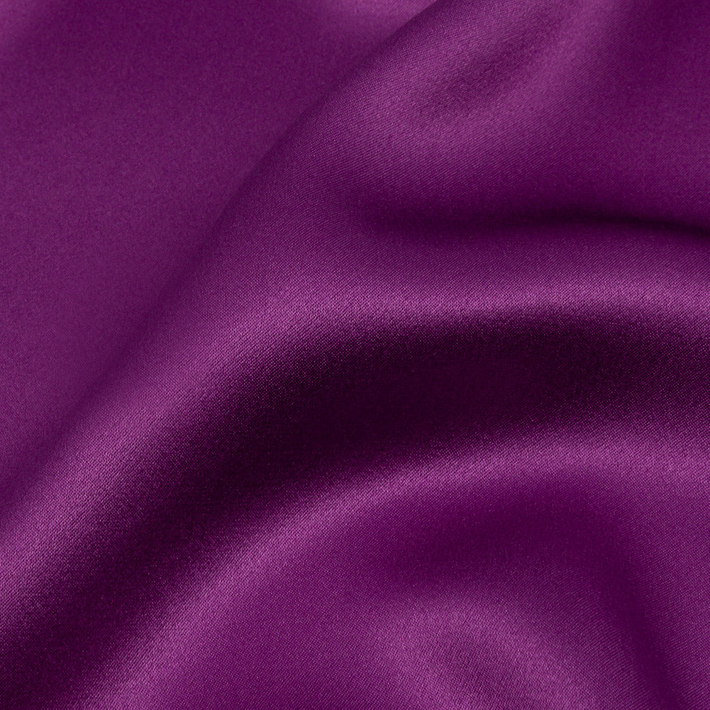 Silk Charmeuse 44" - Bright Purple - Premium Collection - Detail